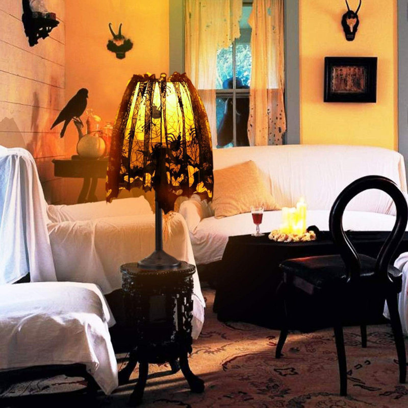 Black lace lampshade cheap